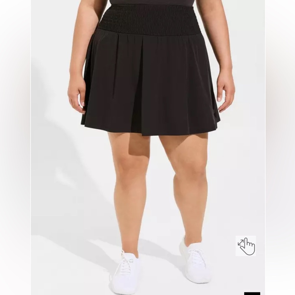 Stretch Woven Mini Active Skirt With Bike Short Torrid Size 5